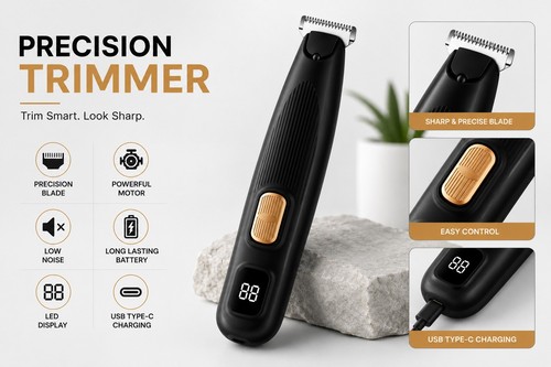 Cordless men hair clipper - hair,