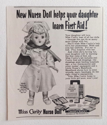 1953 ideal toy corp print - 1953, ad