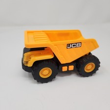 Small Yellow JCB Dumper Truck Toy With Sound And Light