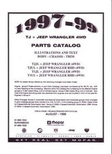 1997-1999 Jeep Wrangler Parts