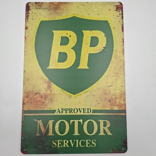 Motor services metal wall - bp,