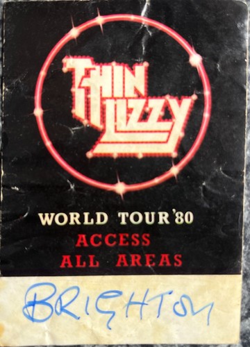 Thin lizzy 1980 - thin, world