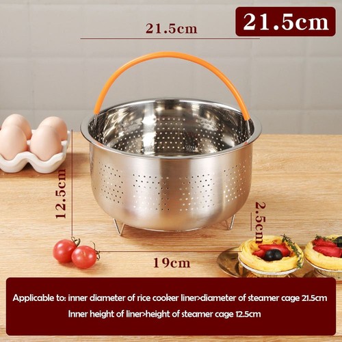 Stainless steel steaming grid - stainless,