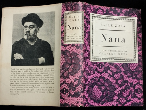 Antiquarian book nana - book, emile