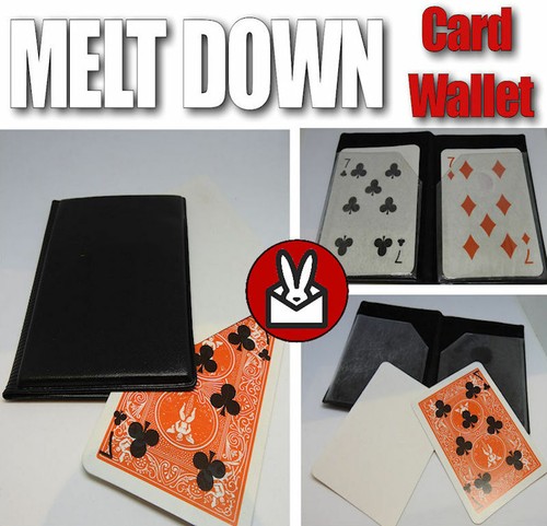 Card magic trick melt down - card,