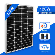 120W Mono Solar Panel kit 12V for Off Grid RV Caravan boat shed Trailer Van Home