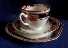 Vintage Heathcote China. Trio. 'Best Bone'