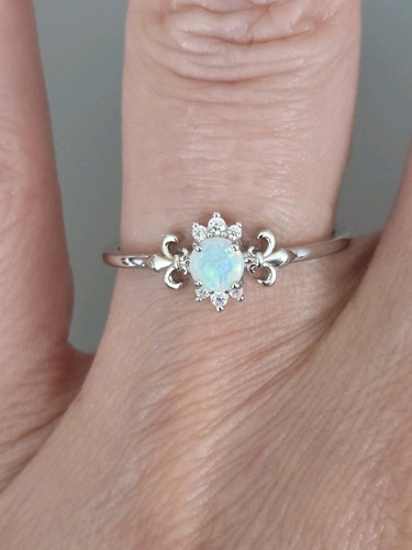 S925 sterling silver opal - sterling,