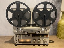 TEAC X10 Reel to Reel Basically working Reels GOOD Motors & VUs