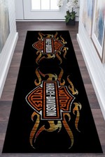 Harley Runner Rug, Motorcycle