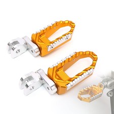 For Triumph STREET SCRAMBLER 17-18  25mm Lower Front Foot Pegs Wide Rider Gold