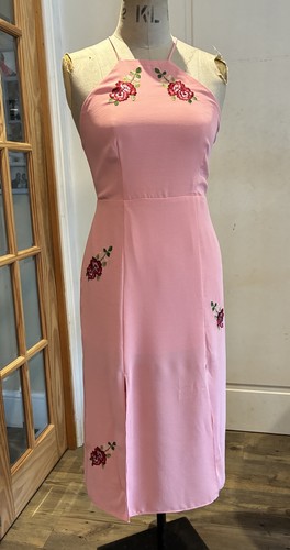 Topshop embroidered midi - , slip