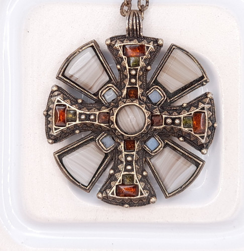 Miracle celtic cross pendant - miracle,