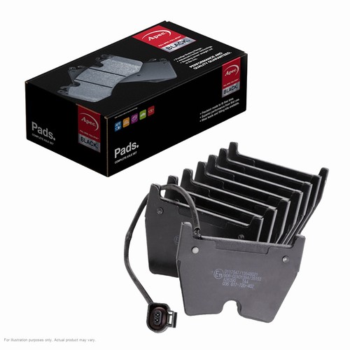 Apec front brake pad set - front,