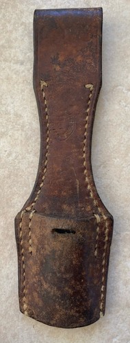 Vtg romanian military leather - military,