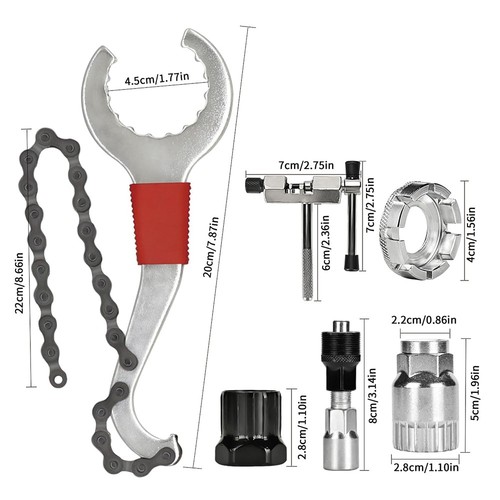 6pcs bike cassette removal - bike,