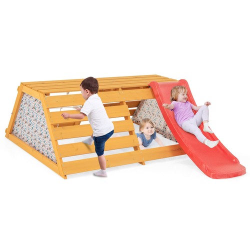 Wooden montessori climbing toy - wooden,