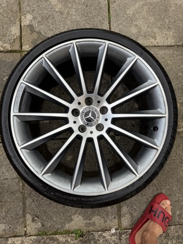 Mercedes amg alloy wheel - mercedes,