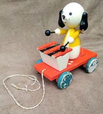 Vintage Wooden Pull-Along Toy