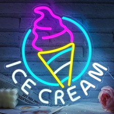 Ice Cream Neon Led Sign Home
