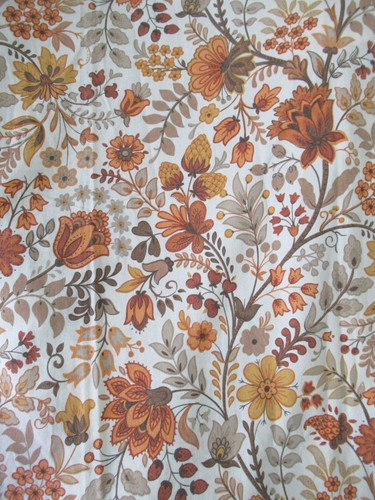 Vintage s retro floral - vintage, 70's