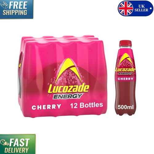 Pack cherry energy drinks - 12,