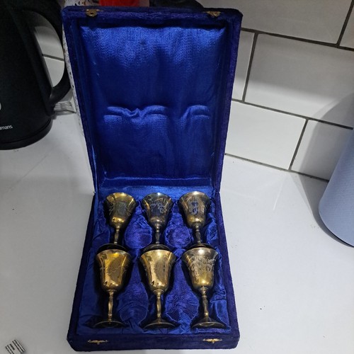 Vintage epns set - 6, wine