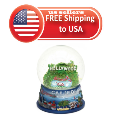 Snow globes hollywood - snow,