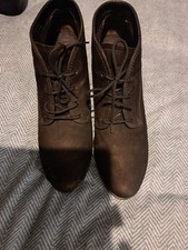 Gabor Suede Boots Size 7 Ex