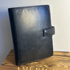 Leather Filofax pocket