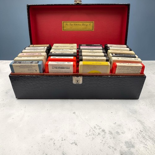 Lot eight track tapes - lot,