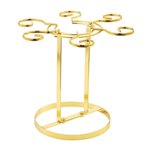 Freestanding wine glass - glass, rack