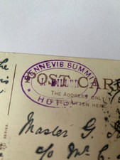 Scottish 1905 Postcard Oval