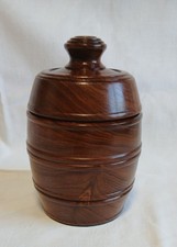Vintage turned wooden - turned,