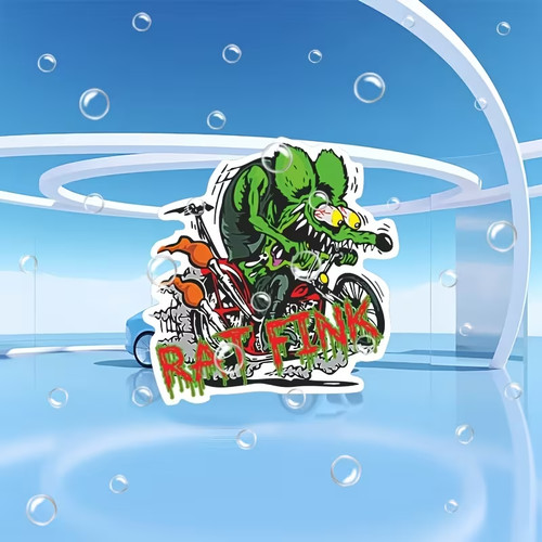 Pcs rat fink stickers for - pcs,
