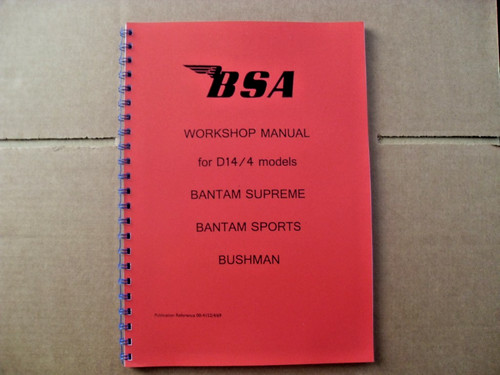 Bsa d14 bantam - bsa,