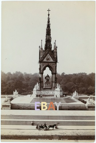 Photo the albert memorial - the,