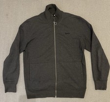 Rapha Logo Track Jacket. Grey
