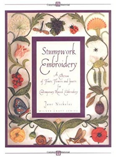 Stumpwork embroidery o p - -, o/p