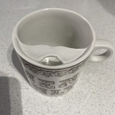 Royal Crownford Ironstone Staffordshire England Moustache Mug (Rare)