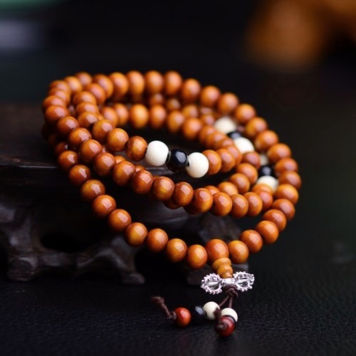 Tibetan 108 mala prayer beads - tibetan,