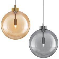 Vintage Smoked Gold Glass