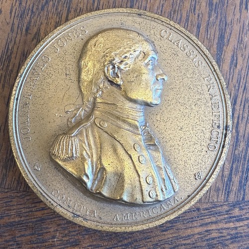 Bronze naval medal - medal, captain