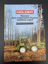HOLDER FORESTRY TRACTOR BROCHURE RARE  SALES LEAFLET 70s CULTITRAC A55F 4WD