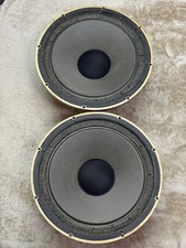 Tannoy HPD/385/8 38cm Speaker Woofer Pair Works Well Tested Japan MA05 9.5/PC