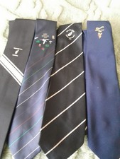 4 Rugby Ties Various Teams