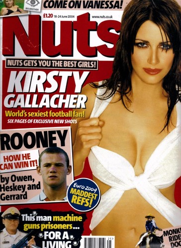 Nuts magazine june 2004 - 2004, kirsty
