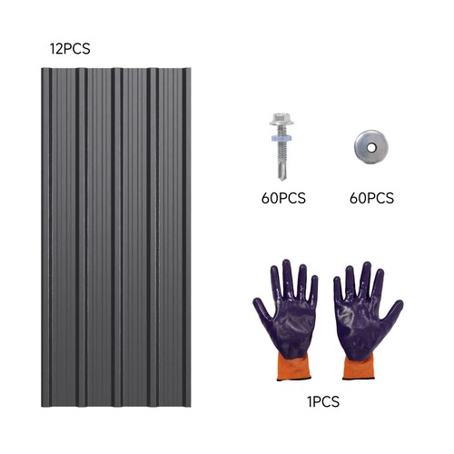 12x metal galvanized - 12x, roof