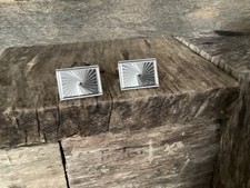 Vintage Diamond cut Cufflinks