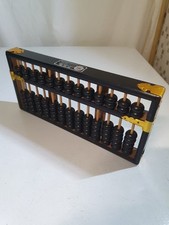 Vintage Chinese "Abacus" Lotus-Flower Brand - 13 rows 91 beads - (wooden)